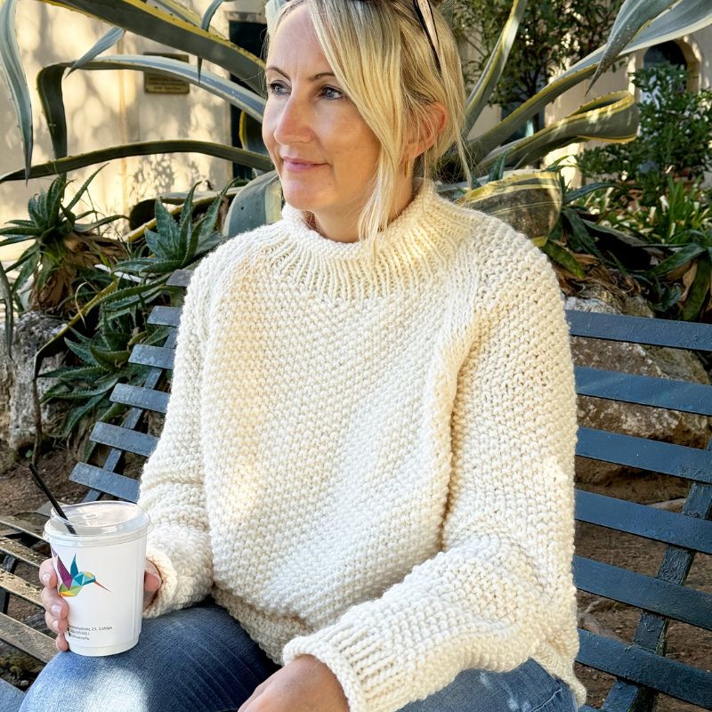 Cozy Cottage Sweater Knitting Pattern – Handy Little Me Shop
