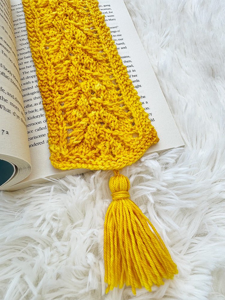 Autumn Leaves + Evermore: Lace Bookmark - Handy Little Me Shop