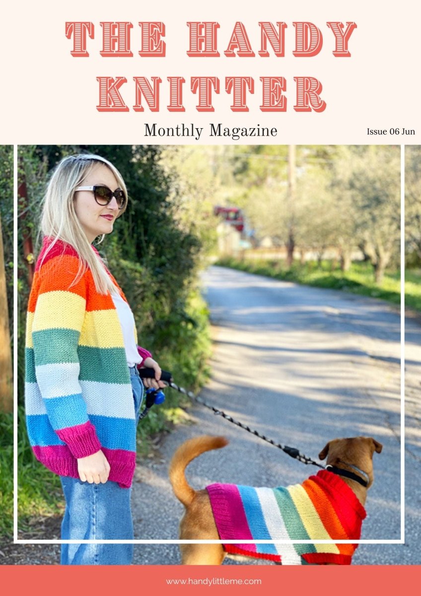 Black Friday Sale! The Handy Knitter Magazine (2nd Edition) x 12 Issues - Handy Little Me Shop
