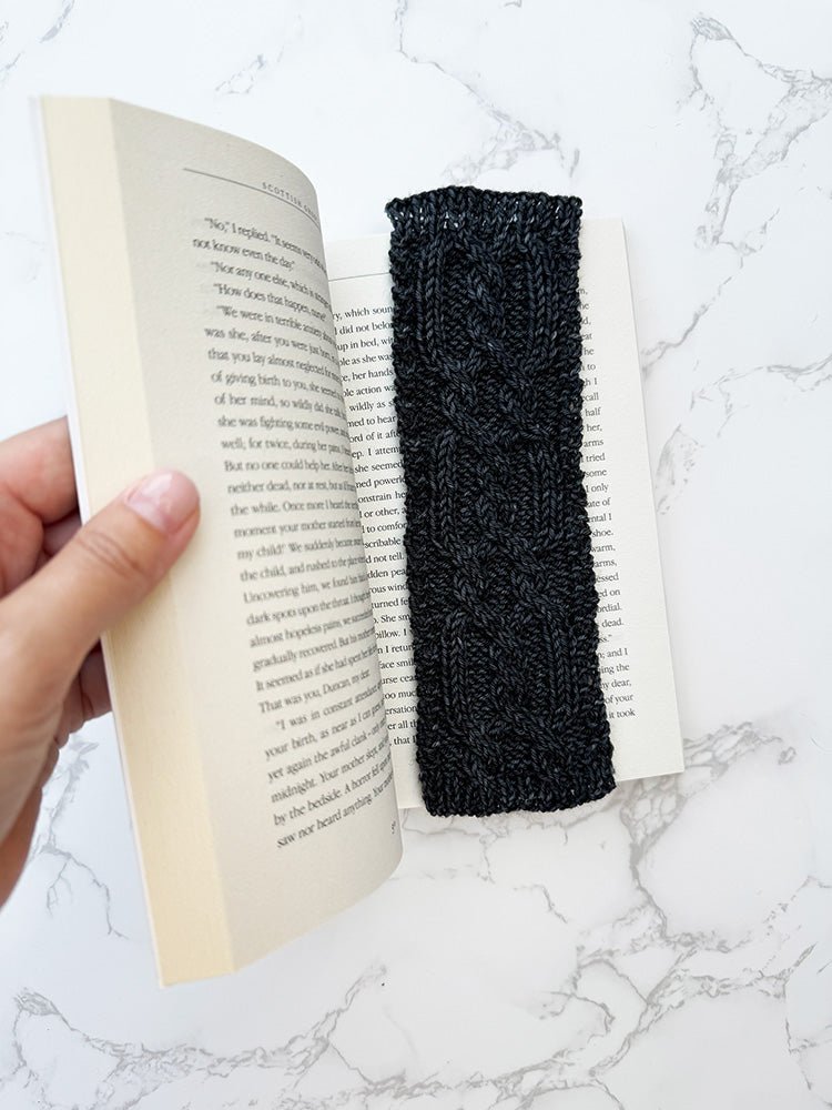 Tortured Poet Bookmark Knitting Pattern - Handy Little Me Shop