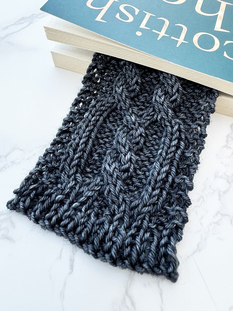 Tortured Poet Bookmark Knitting Pattern - Handy Little Me Shop