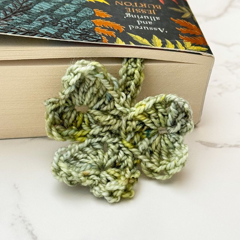 Shamrock Crochet Pattern (+ Bookmark) - Handy Little Me Shop