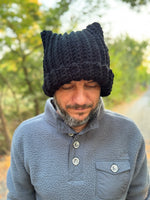 Crochet Cat Ear Hat Pattern – Easy Beanie in 5 Sizes for Kids & Adults