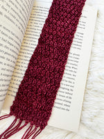 All Too Well Scarf Bookmark Knitting Pattern