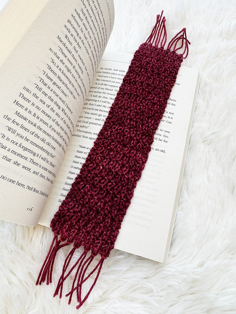 All Too Well Scarf Bookmark Knitting Pattern - Handy Little Me Shop