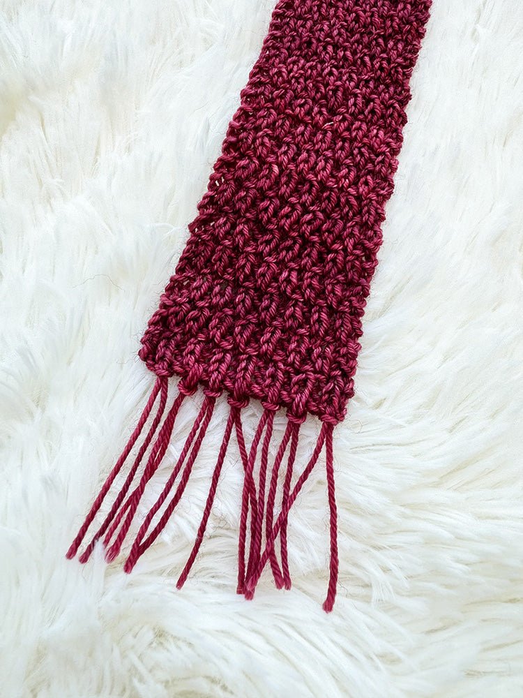 All Too Well Scarf Bookmark Knitting Pattern - Handy Little Me Shop