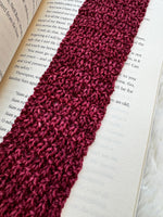 All Too Well Scarf Bookmark Knitting Pattern