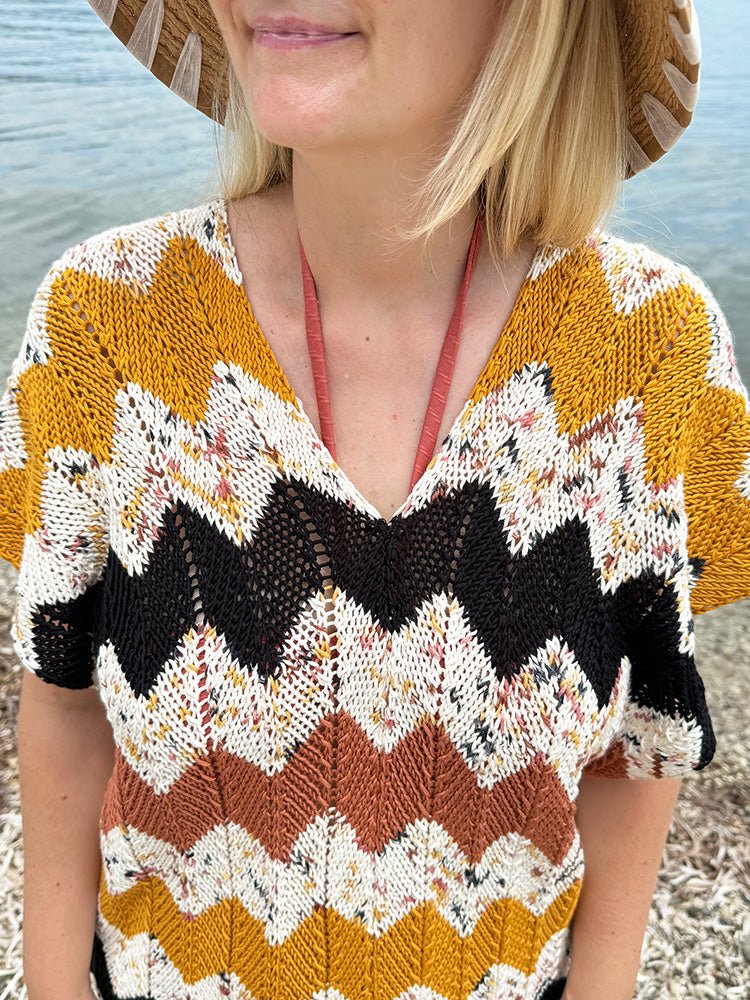 Beach Cover Up Knitting Pattern - Handy Little Me Shop