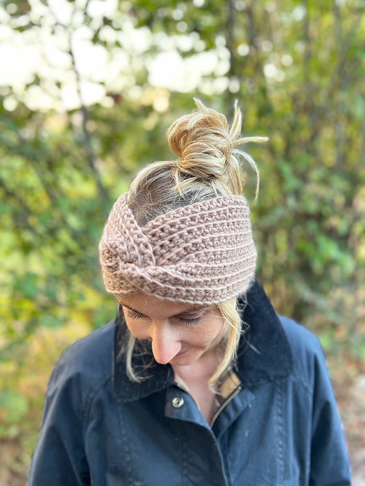 Ribbed Headband Crochet Pattern - Handy Little Me Shop