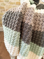 Crochet Baby Blanket (Blanket Stitch)