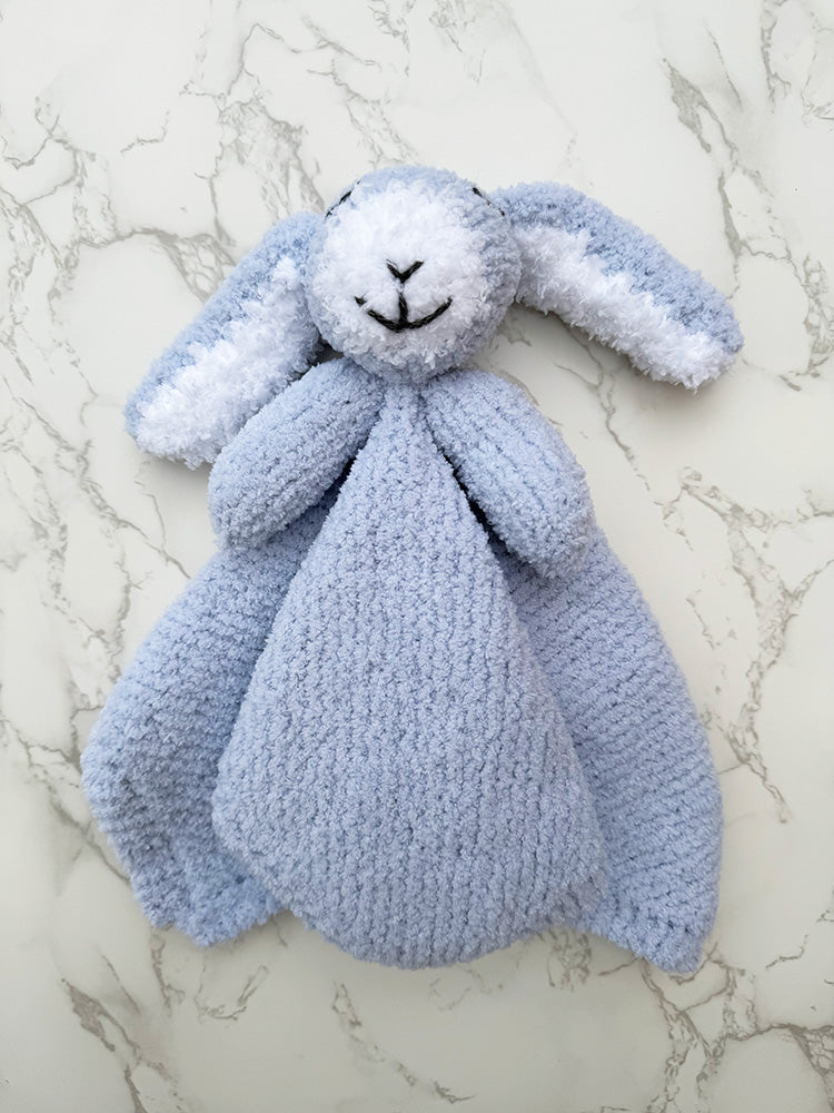 Bunny Baby Blankie Knitting Pattern