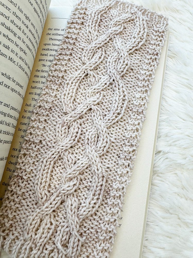 Folklore Bookmark Knitting Pattern - Handy Little Me Shop