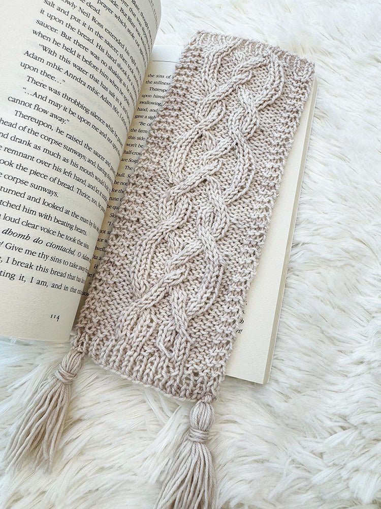 Folklore Bookmark Knitting Pattern - Handy Little Me Shop