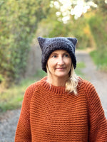 Cat Ear Beanie Knitting Pattern