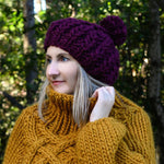 Bordeaux Beret Knitting Pattern