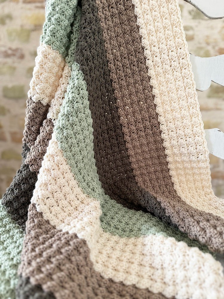 Crochet Baby Blanket (Blanket Stitch) - Handy Little Me Shop