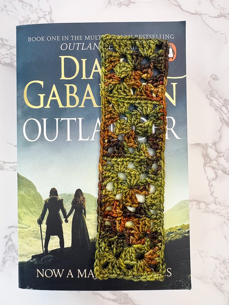 Granny Square Crochet Bookmark Pattern - Handy Little Me Shop