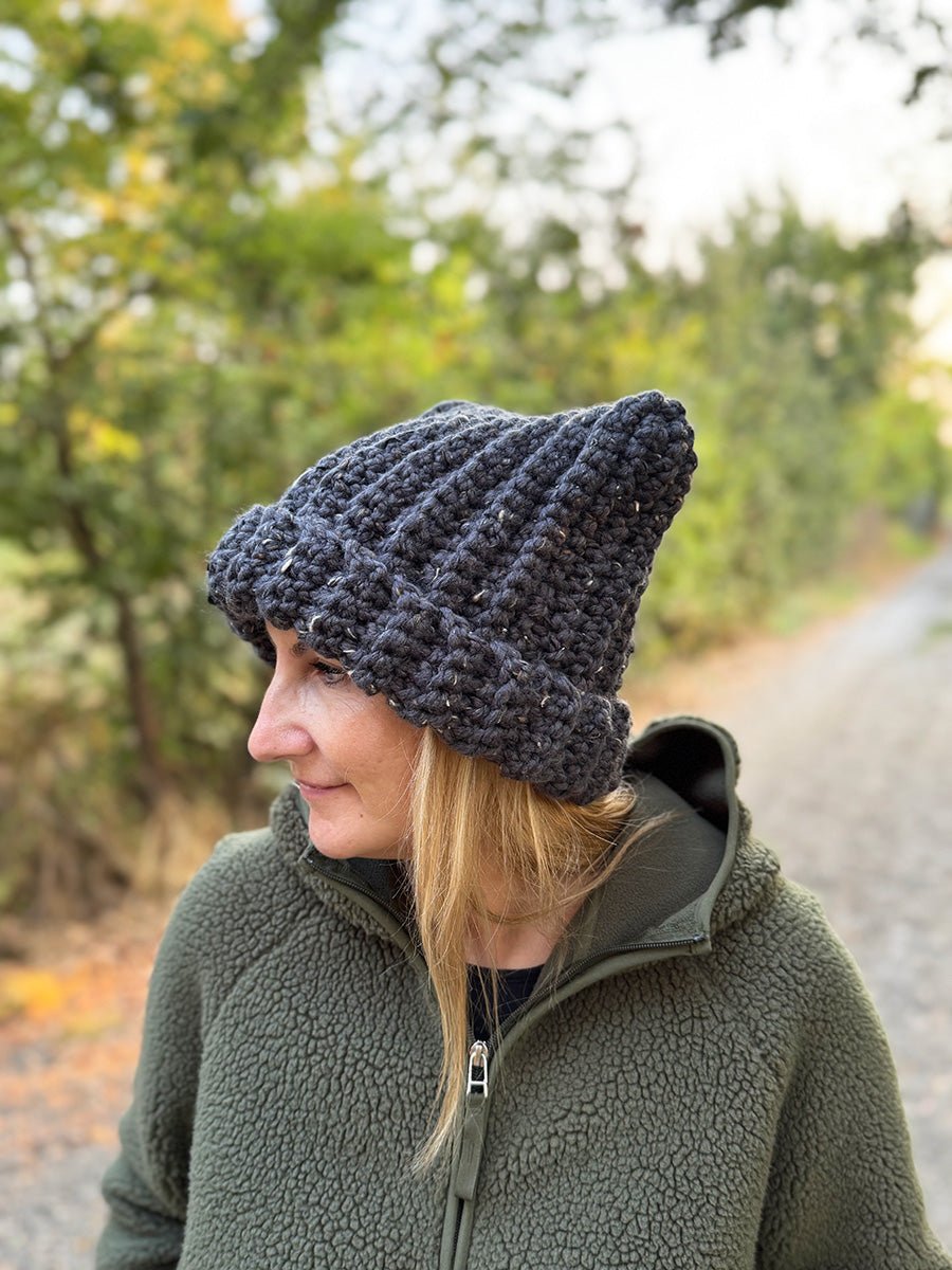 Crochet Cat Ear Hat Pattern – Easy Beanie in 5 Sizes for Kids & Adults - Handy Little Me Shop