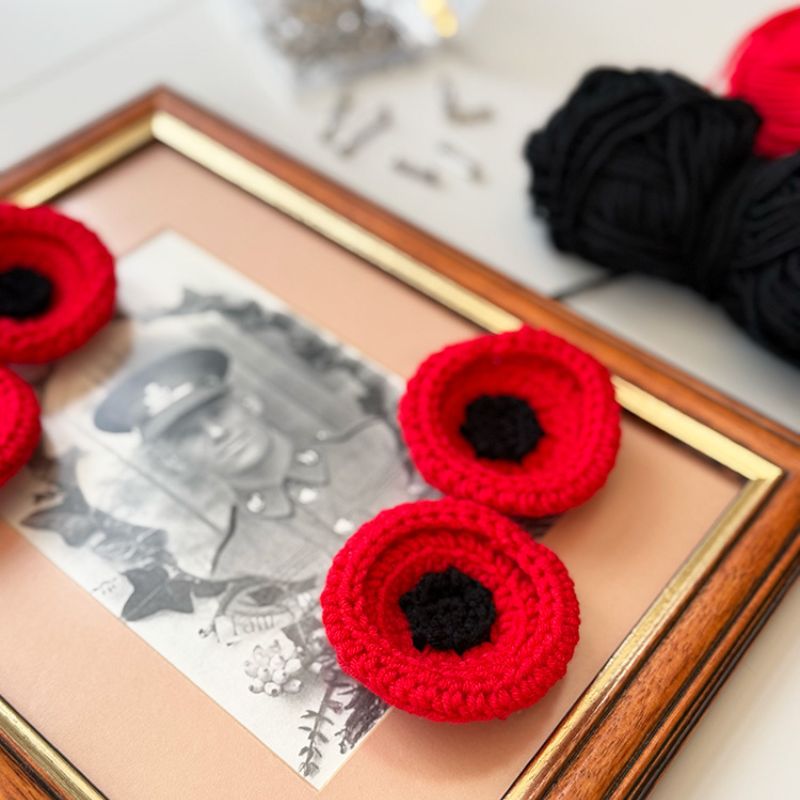 Crochet Poppy Pattern - Handy Little Me Shop