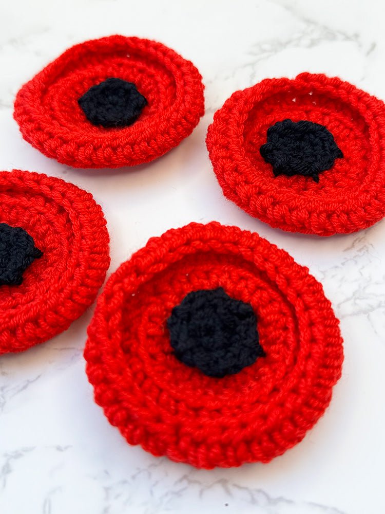 Crochet Poppy Pattern - Handy Little Me Shop