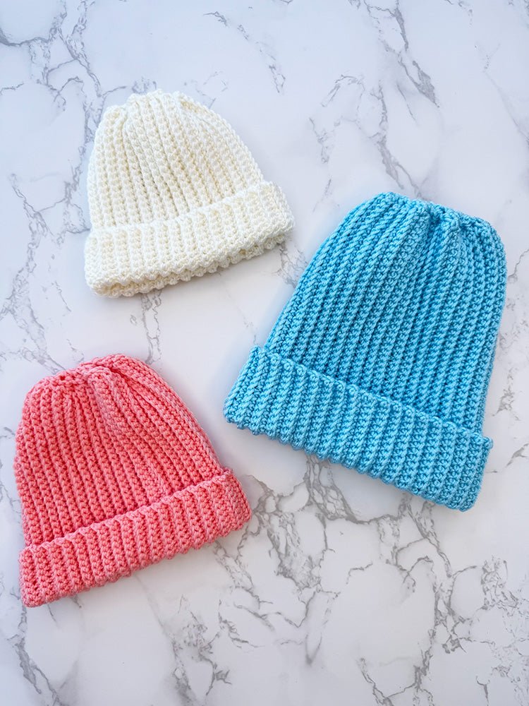 Baby Beanie Crochet Pattern - Handy Little Me Shop