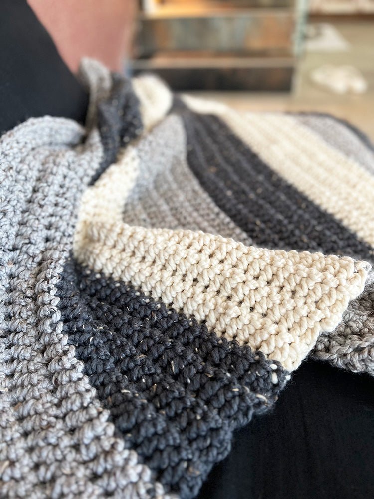 Beginner Crochet Blanket Pattern - Handy Little Me Shop