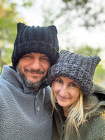 Crochet Cat Ear Hat Pattern – Easy Beanie in 5 Sizes for Kids & Adults