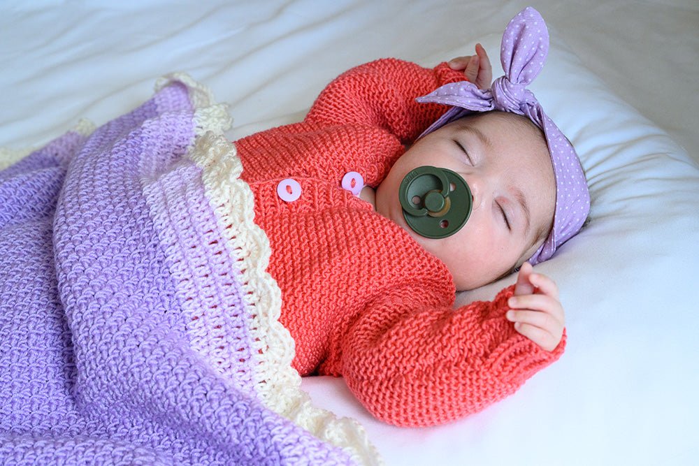 Easy Crochet Baby Blanket (Moss Stitch) - Handy Little Me Shop