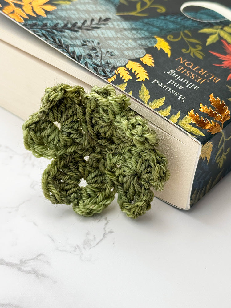 Shamrock Crochet Pattern Bookmark Handy Little Me Shop shamrock-crochet-pattern-bookmark-handy-little-me-shop