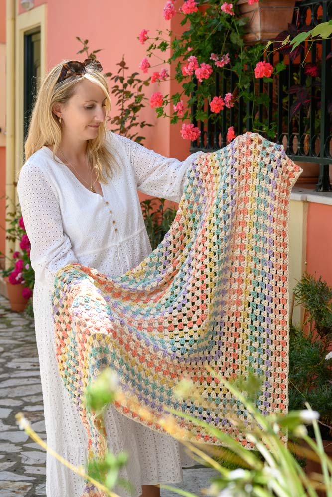 Crochet Triangle Shawl Pattern - Handy Little Me Shop