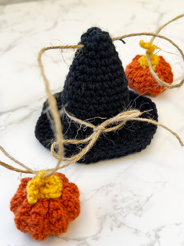 Crochet Halloween Garland Pattern