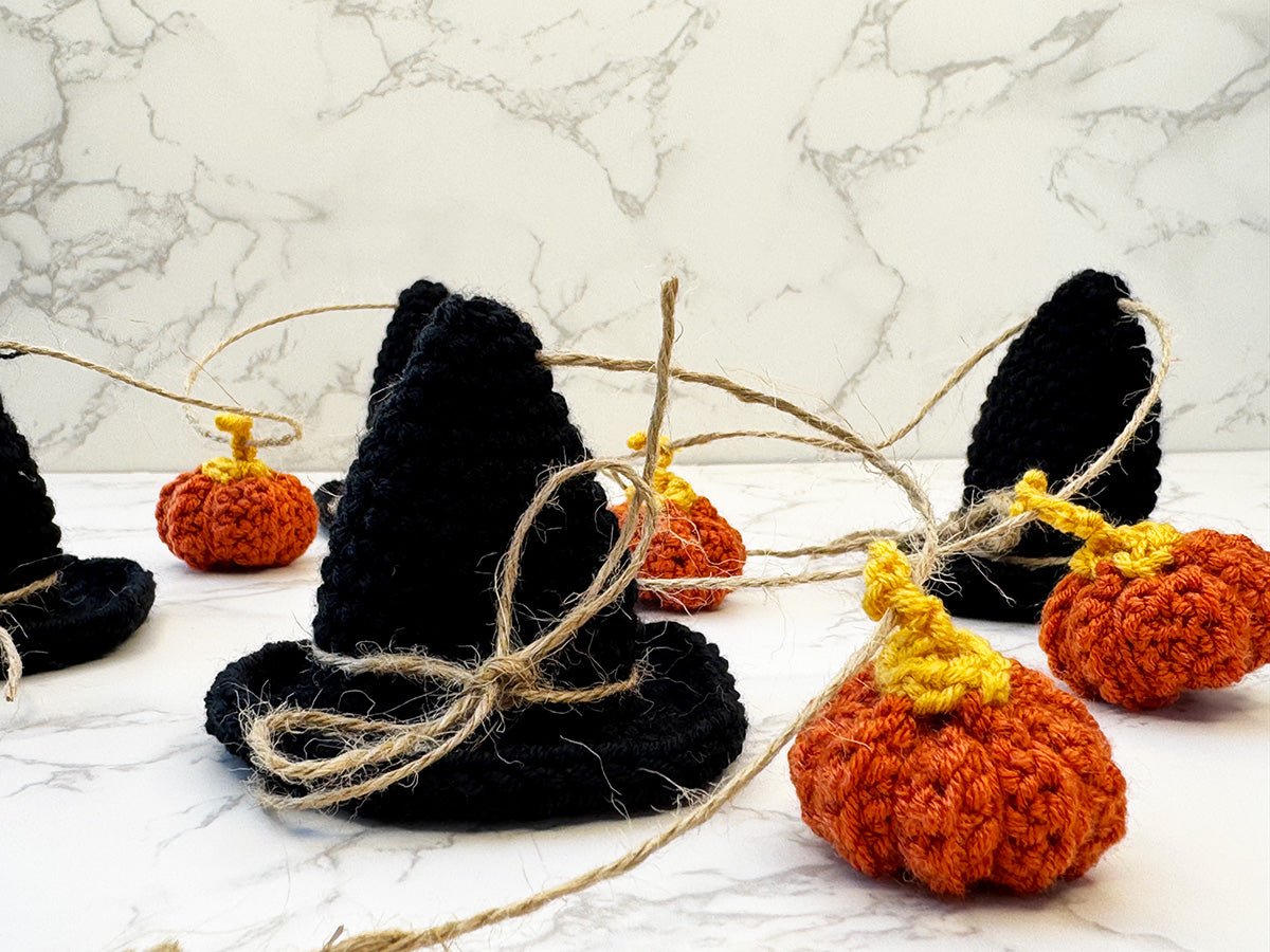 Crochet Halloween Garland Pattern - Handy Little Me Shop
