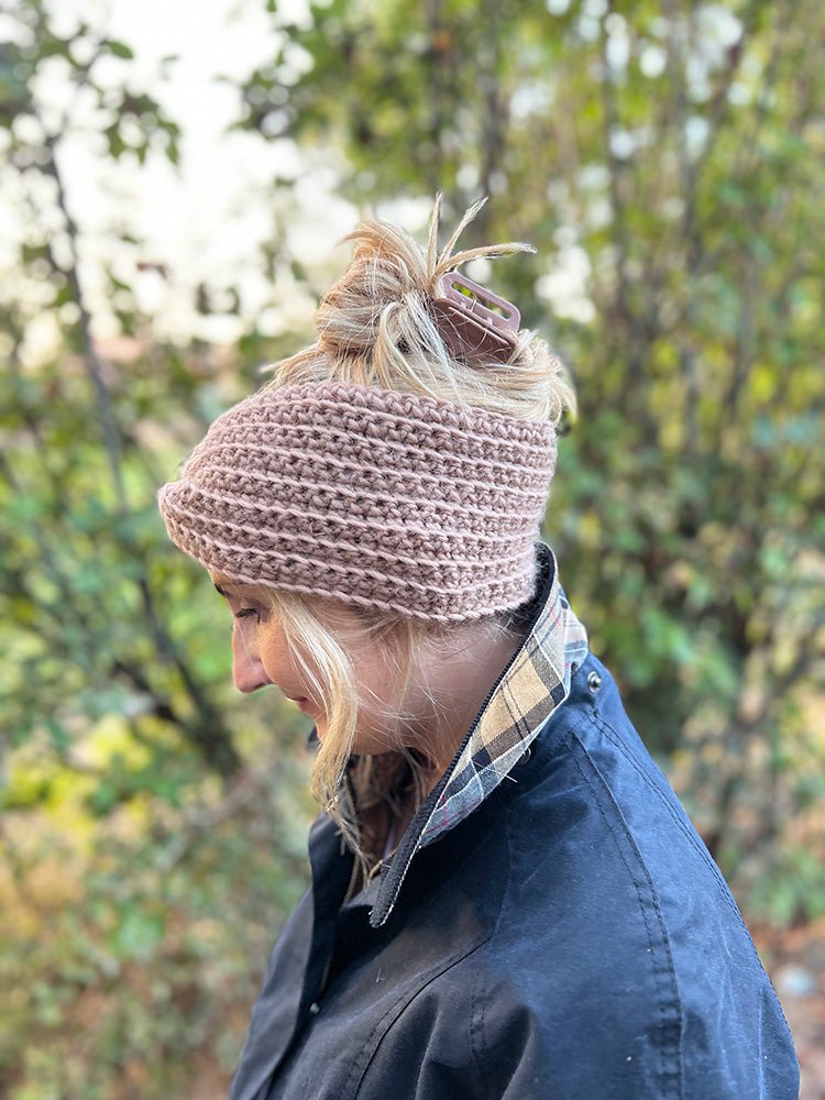 Ribbed Headband Crochet Pattern - Handy Little Me Shop