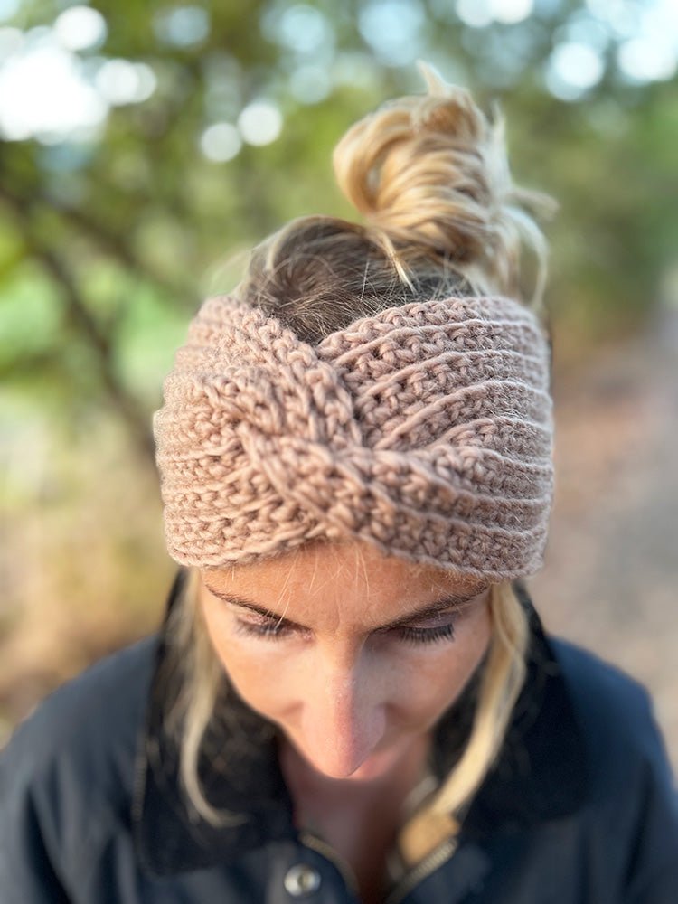 Ribbed Headband Crochet Pattern - Handy Little Me Shop