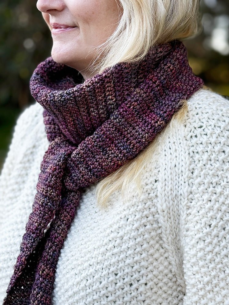 Crochet Skinny Scarf Pattern - Handy Little Me Shop