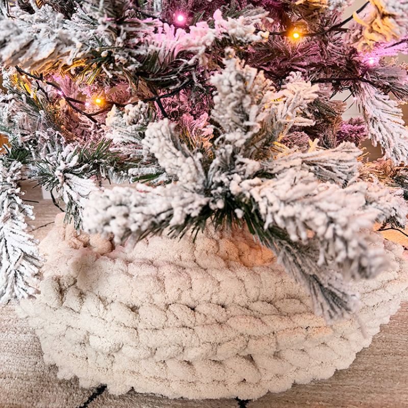 Farmhouse Crochet Tree Skirt Pattern - Handy Little Me Shop