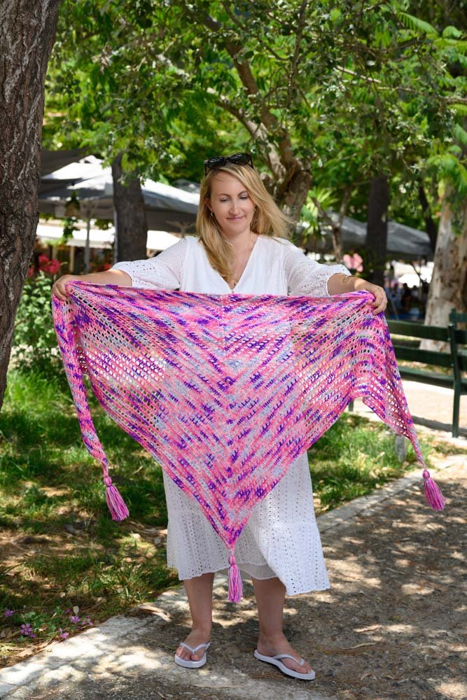 Love Shawl Crochet Pattern - Handy Little Me Shop