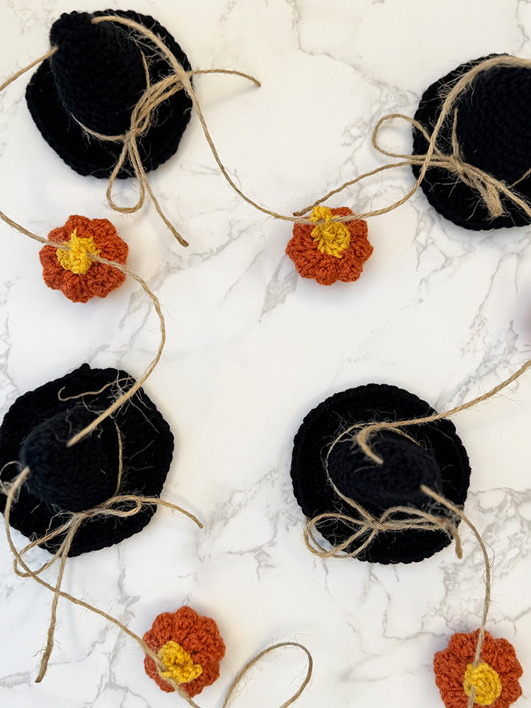 Crochet Halloween Garland Pattern