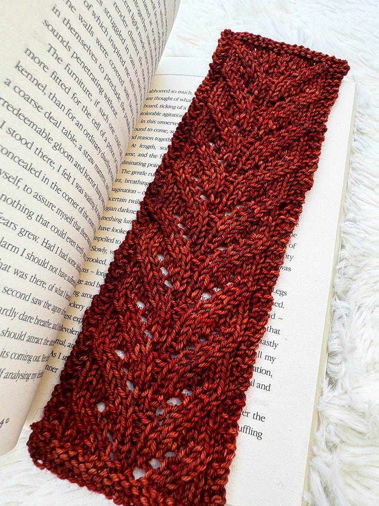 Willow Bookmark Knitting Pattern - Handy Little Me Shop