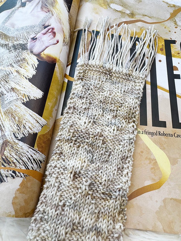 Fearless Bookmark Knitting Pattern - Handy Little Me Shop