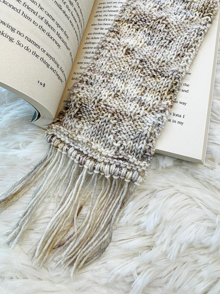 Fearless Bookmark Knitting Pattern - Handy Little Me Shop