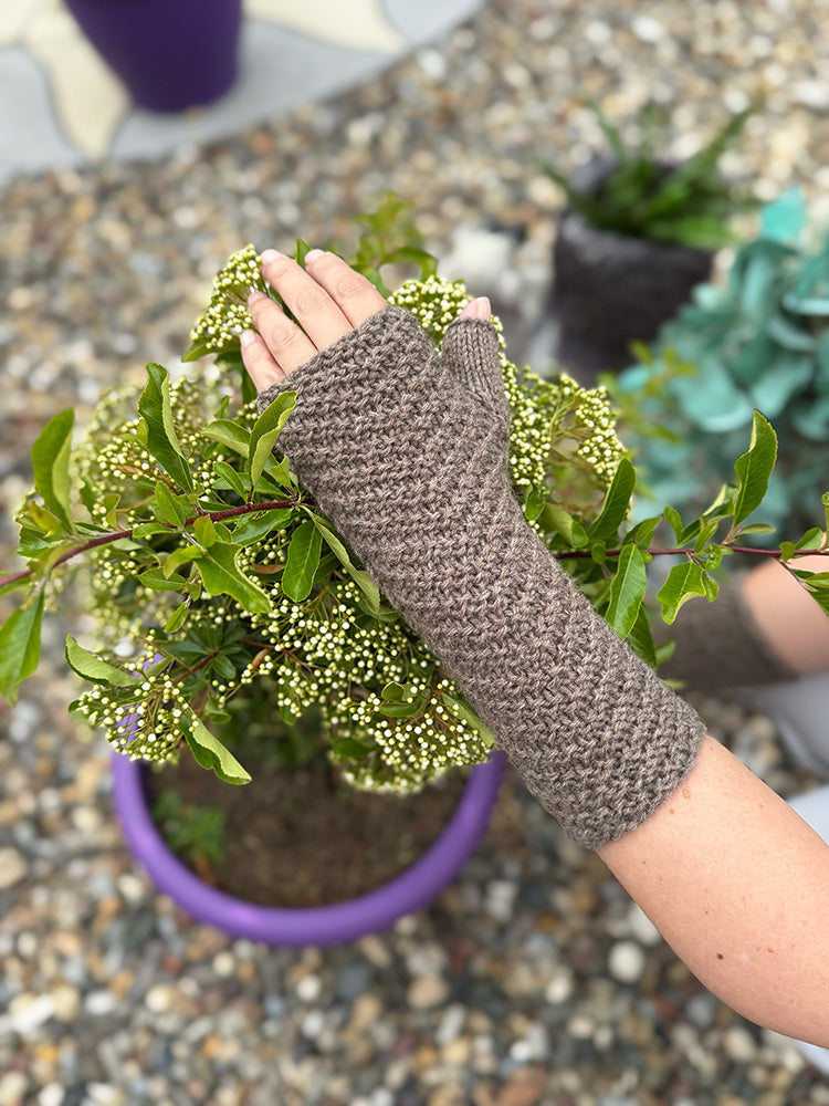 The Fraser Chevron Gloves Knitting Pattern
