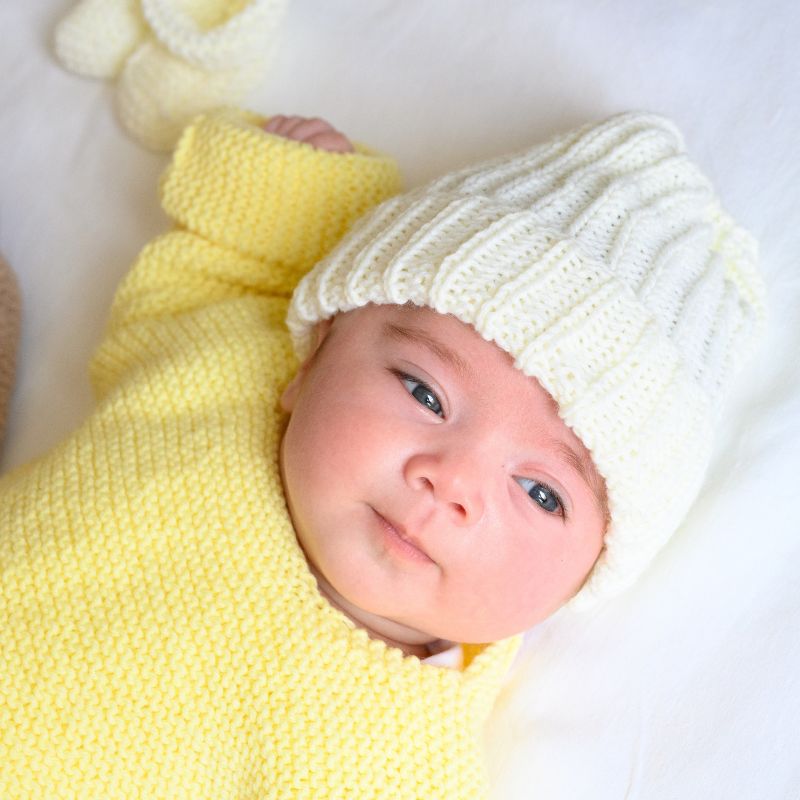 Flat Knit Baby Hat Pattern - Handy Little Me Shop