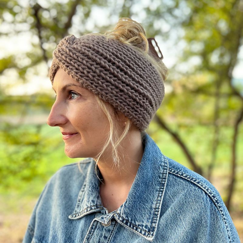 Headband Knitting Pattern (Fisherman's Rib Stitch) - Handy Little Me Shop