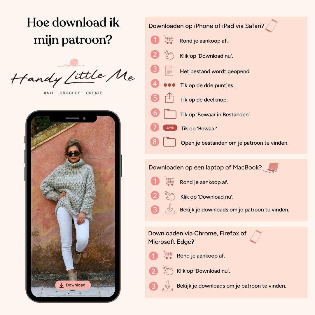 Hondentrui Patroon - Handy Little Me Shop