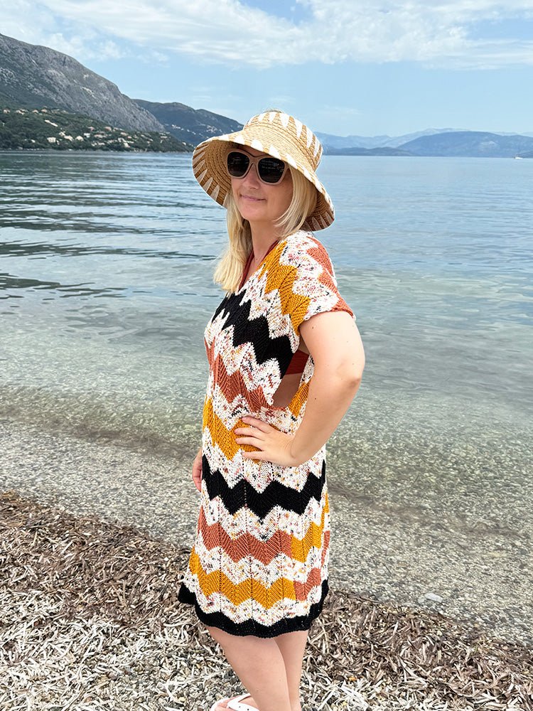 Beach Cover Up Knitting Pattern - Handy Little Me Shop