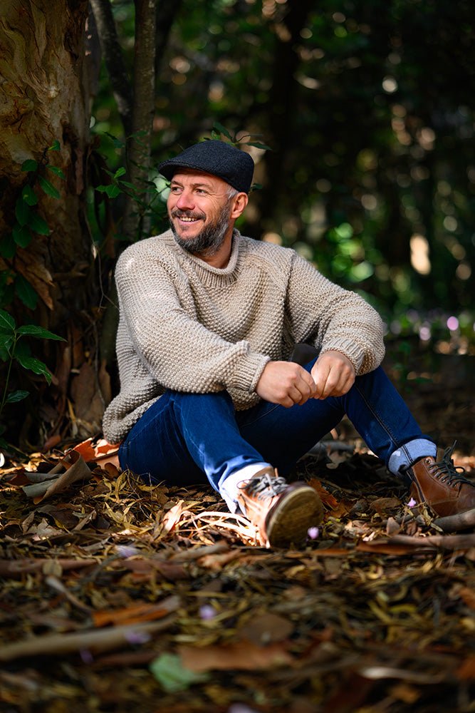 Cozy Cabin Sweater Knitting Pattern (Men's) - Handy Little Me Shop