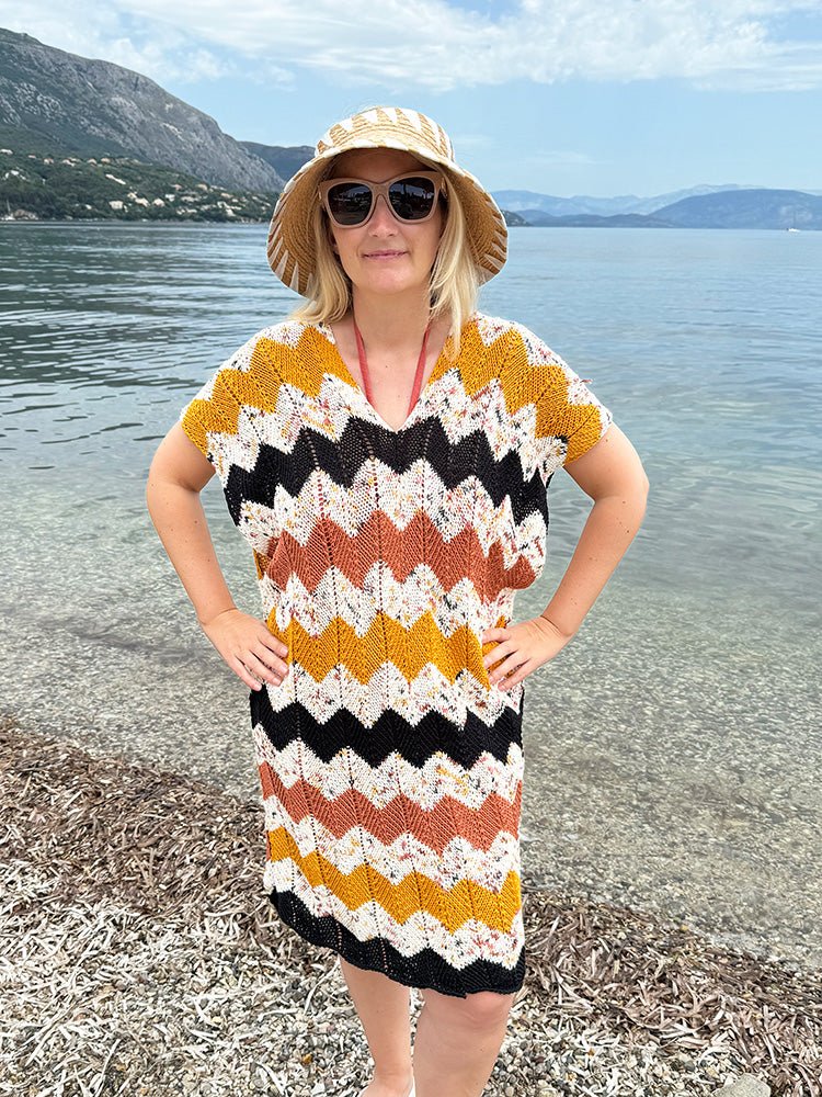 Beach Cover Up Knitting Pattern - Handy Little Me Shop