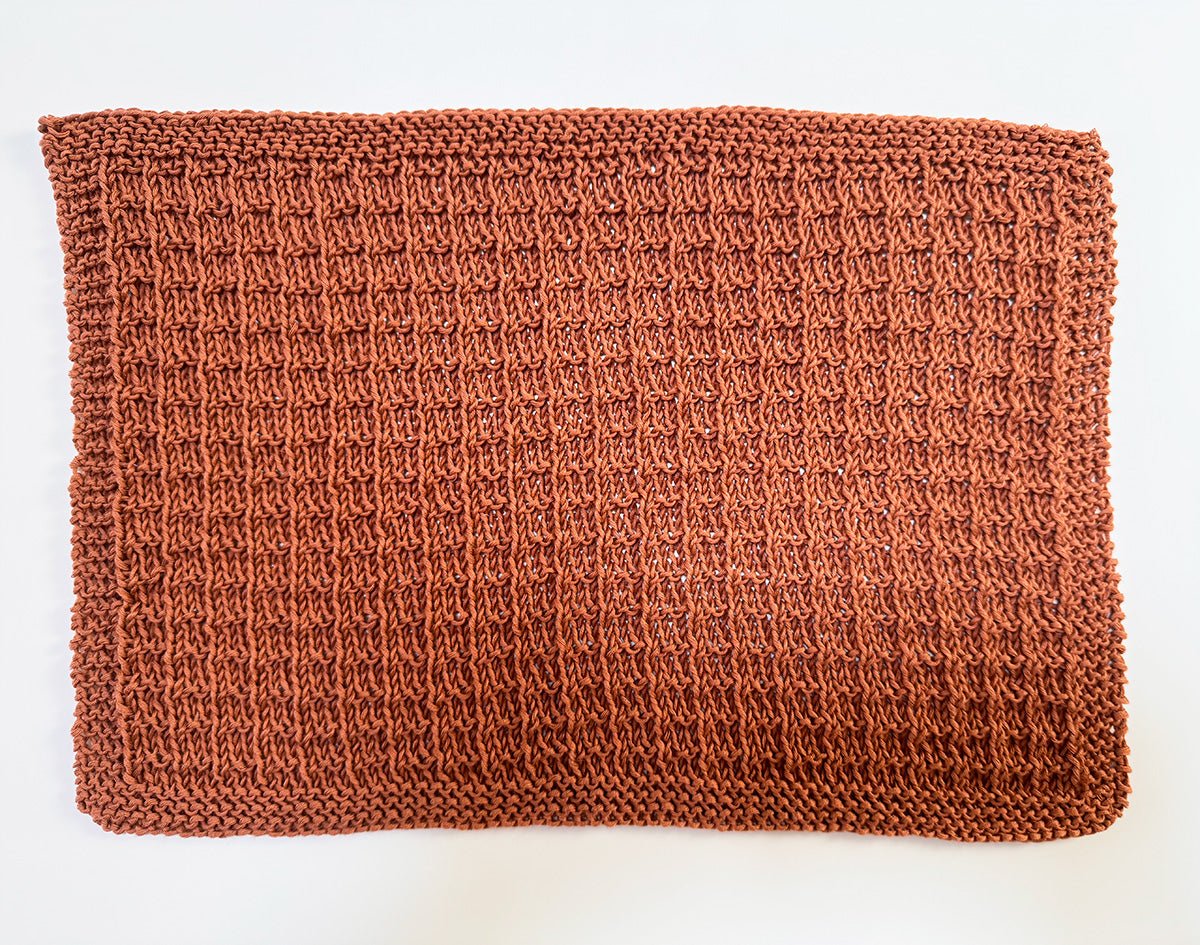 Easy Cotton Placemat Knitting Pattern – For Everyday Dining - Handy Little Me Shop