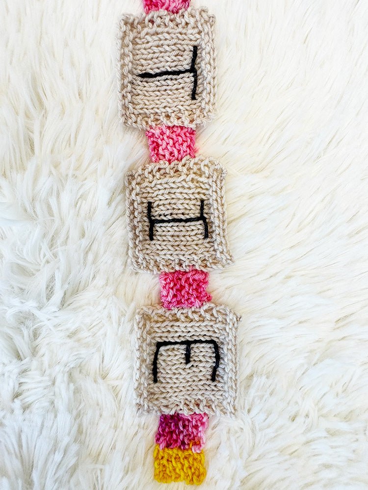 Swiftie Bracelet Bookmark Knitting Pattern - Handy Little Me Shop